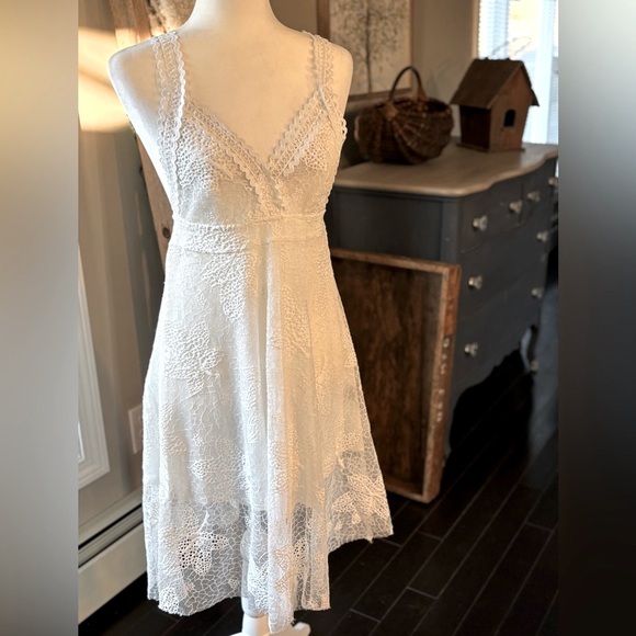 POL - White Lace Dress - Picture 13 of 13